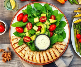 저탄수화물·고섬유질 식단